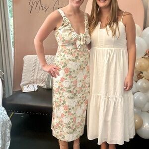 Abercrombie Light Green Floral Dress